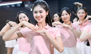 Top 41 Hoa hậu Việt Nam 2024 hăng say tập luyện cho đêm Chung khảo toàn quốc