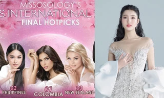 Missosology tung BXH dự đoán Top 10 Miss International 2023