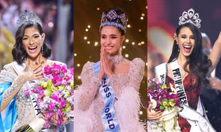 Dàn Hoa hậu đình đám có duyên nợ với hai cuộc thi Miss World và Miss Universe