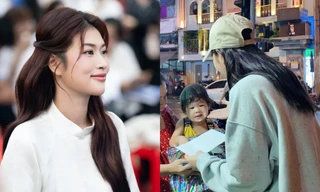 Ngày Quốc tế Thiếu nhi đầy ắp yêu thương của Hoa hậu Đoàn Thiên Ân