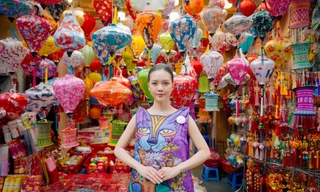 Ngắm bộ ảnh áo dài quảng bá du lịch Hà Nội của Top 25 Hoa hậu Việt Nam 2024 