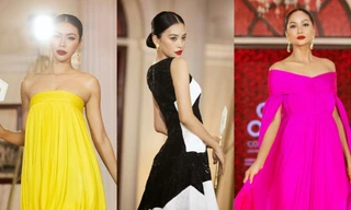 Trở lại sàn diễn, Hoa hậu Tiểu Vy, H’Hen Niê sang trọng quý phái trong show Công Trí