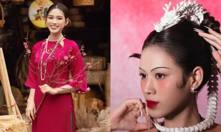 Hoa hậu Đỗ Thị Hà thử phong cách trang điểm lông mày siêu mảnh, trông ra sao?