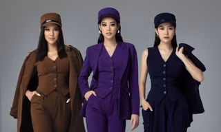 Tung ảnh quảng bá Miss Universe Việt Nam, Top 3 Hoa hậu Hoàn vũ 2019 bị chê style lạc lõng