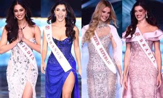 BTC Miss World tung ảnh trang phục dạ hội của Top 12 nhưng lại gây thất vọng