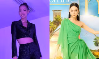 Miss Intercontinental 2022: Bảo Ngọc khoe chiều cao “chạm trần nhà” với set đồ lấp lánh