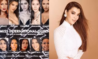 Hoa hậu chuyển giới Trân Đài được dự đoán giành Á hậu tại Miss International Queen