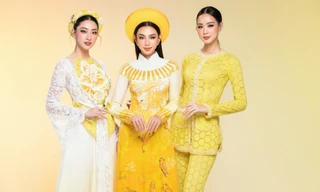 Hoa hậu Thùy Tiên, Lương Thùy Linh, Bảo Ngọc khoe sắc trong trang phục 3 miền