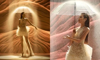 Trở lại sàn diễn thời trang, Hoa hậu Đỗ Thị Hà gây bão mạng với màn catwalk đỉnh của chóp