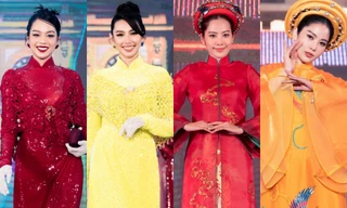 Cặp người đẹp song sinh Nam Anh - Nam Em hội ngộ cùng Hoa hậu Thùy Tiên, Thanh Thủy