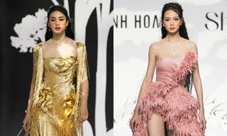 Bảo Ngọc sắc sảo mở màn, Tiểu Vy đẹp hút hồn kết show thời trang Lê Thanh Hòa
