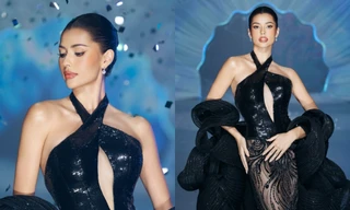 Dàn Hoa - Á hậu quốc tế hội tụ trong đêm thời trang của NTK Nguyễn Minh Tuấn