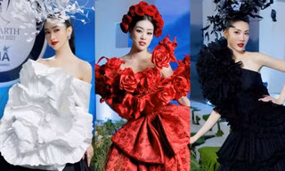 Thí sinh Miss Earth Vietnam 2023 trình diễn catwalk ra sao sau nhiều tuần tập luyện?