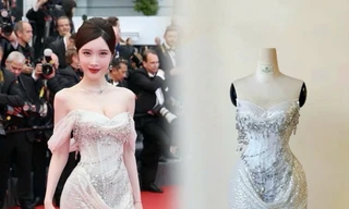 Người đẹp Đới Yến Ni diện trang phục thương hiệu Việt trên thảm đỏ Cannes 2025