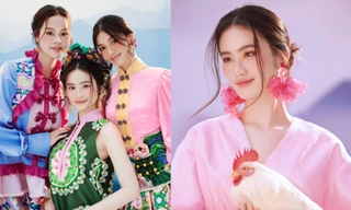 Top 3 Miss World Vietnam 2023 hội ngộ trong bộ ảnh mang đậm bản sắc dân tộc