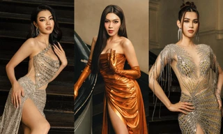 Học trò Thủy Tiên khoe dáng chuẩn trước Chung kết Miss International Queen Vietnam 2023
