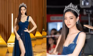 Nhan sắc lộng lẫy của Hoa hậu Lương Thùy Linh gây áp lực với thí sinh Miss World Vietnam