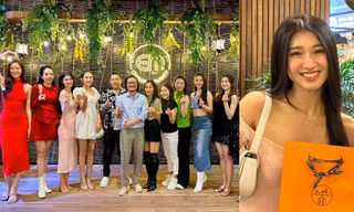 Thanh Thủy, Bảo Ngọc, Phương Nhi lộ nhan sắc qua cam thường tại sự kiện sinh nhật