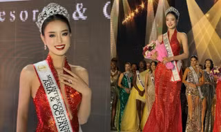 Ứng xử tự tin, Bùi Khánh Linh đạt danh hiệu Á hậu 3 Miss Intercontinental 2024