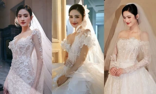 Hoa hậu Ý Nhi tung bộ ảnh váy cưới, người đẹp sắp có tin vui?