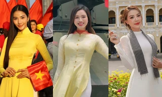 Dàn Hoa - Á hậu Việt mừng Đại lễ: Đỗ Thị Hà, Ngọc Hân có hình ảnh ấn tượng