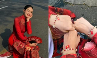 Dàn Hoa hậu có mặt từ 4 giờ sáng tham dự Đại lễ 50 năm Giải phóng miền Nam 