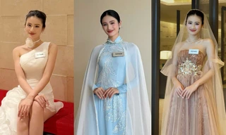 Gần Chung kết Miss World 2025, trang phục của Hoa hậu Ý Nhi thêm phần lộng lẫy