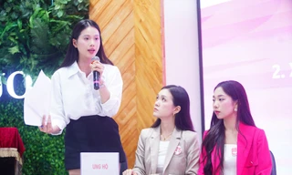 Top 41 Hoa hậu Việt Nam 2024 thể hiện kiến thức đa dạng trong thử thách hùng biện