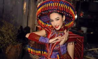 Trang phục dân tộc dự thi Miss Global 2022 của đại diện Việt Nam được khen hết lời