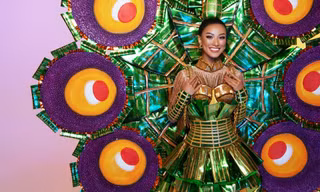 Cận cảnh trang phục dân tộc hoành tráng được Á hậu Kim Duyên mang đến Miss Universe 2021