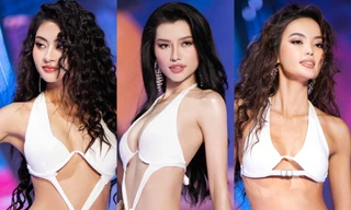 Hình thể ấn tượng của 6 thí sinh mặc đồ bơi đẹp nhất Hoa hậu Hoàn vũ Việt Nam 2023