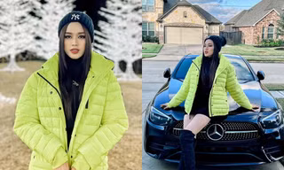 Hoa hậu Đỗ Thị Hà khoe chân dài miên man, catwalk cực đỉnh trong thời tiết lạnh giá
