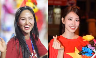 Tiểu Vy, Thanh Thủy, H’Hen Niê rạng rỡ trong buổi sơ duyệt diễu binh mừng Đại lễ 30/4