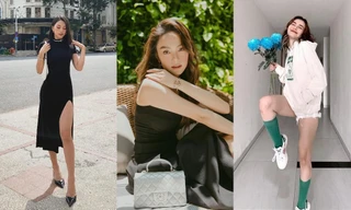 Hoa hậu Tiểu Vy, Minh Hằng cùng dàn sao Việt mê mệt tông màu đen trắng khi xuống phố