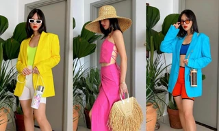 “Cô em trendy” Khánh Linh ra tay, tín đồ thời trang "hệ màu sắc" học hỏi ngay!