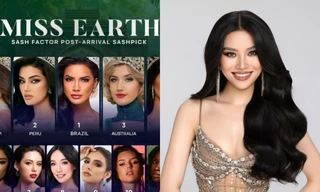 Đại diện Việt Nam không có tên trong BXH Post-Arrival tại Miss Earth 2024