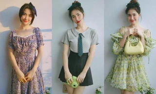 Mẹ bỉm sữa Hòa Minzy khiến mọi người trầm trồ vì gu thời trang ngày càng "hồi teen"