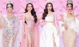 Thảm đỏ Hoa hậu Việt Nam 2022: Đương kim Hoa hậu Đỗ Thị Hà chiếm spotlight với nhan sắc nữ thần