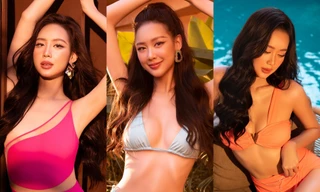 Tung loạt ảnh bikini, Hoa hậu Bảo Ngọc chính thức tiết lộ số đo kỷ lục của đôi chân dài
