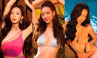 Tung loạt ảnh bikini, Hoa hậu Bảo Ngọc chính thức tiết lộ số đo kỷ lục của đôi chân dài