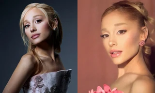 Ariana Grande diện trang phục lấy cảm hứng từ hoa lan của NTK Trần Hùng