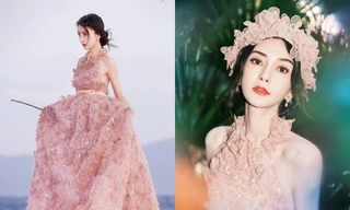 Mặc thiết kế cao cấp của Elie Saab, Angelababy vẫn bị chê mờ nhạt vì bỏ quên chi tiết này