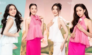 Dàn thí sinh Hoa hậu Việt Nam 2022 khu vực phía Bắc khoe nhan sắc “mười phân vẹn mười”