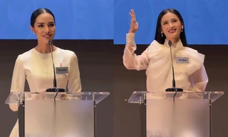 Miss World 2025: Netizen so sánh phần thi đối đầu của Ý Nhi và đại diện Thái Lan