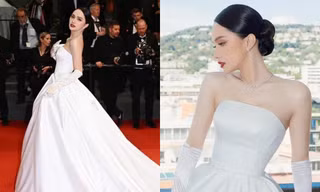 Màn ra mắt của Hương Giang trên thảm đỏ LHP Cannes 2022: Nổi bật nhưng đơn điệu!