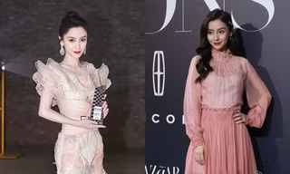 Vừa được khen đẹp như nữ thần trên thảm đỏ, Angela Baby mới đây lại bị chê mất phong độ
