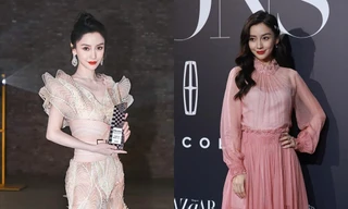 Vừa được khen đẹp như nữ thần trên thảm đỏ, Angela Baby mới đây lại bị chê mất phong độ