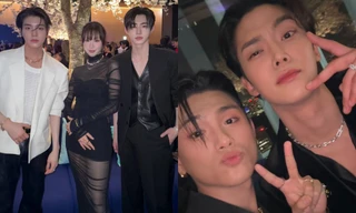 Min và GREY D gặp gỡ Hứa Quang Hán, Pharrell Wiliams, ENHYPEN tại Tokyo