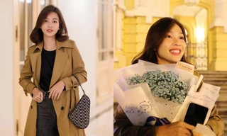 Khoe bộ ảnh dịu dàng giữa trời Thu Hà Nội, Khả Ngân nói gì mà khiến khán giả thích thú?