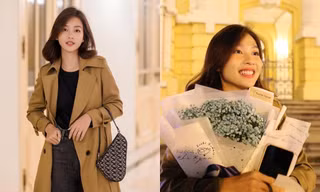 Khoe bộ ảnh dịu dàng giữa trời Thu Hà Nội, Khả Ngân nói gì mà khiến khán giả thích thú?